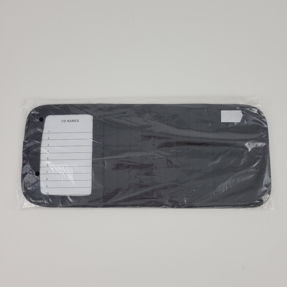 Car Cover Black CD Holdet Vehicle Sun Visor Organizer